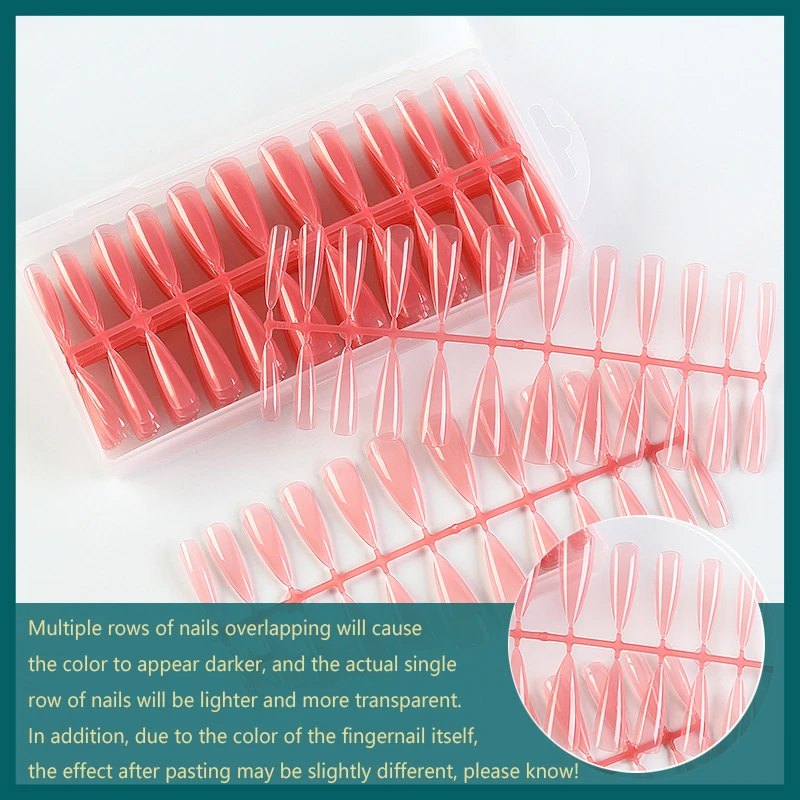 Nailpop – faux ongles colorés à pression courte, accessoires de manucure, à double forme, en acrylique, en Gel souple, 1